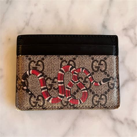 credit card skins gucci|Gucci kingsnake credit card payment.